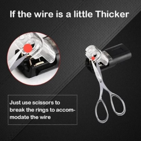 Loravian® Double-Wire Plug-in Connector Led Light Strip Connectors 2 Pin