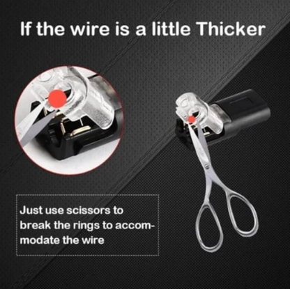 Loravian® Double-Wire Plug-in Connector Led Light Strip Connectors 2 Pin