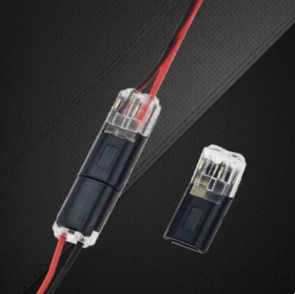 Loravian® Double-Wire Plug-in Connector Led Light Strip Connectors 2 Pin