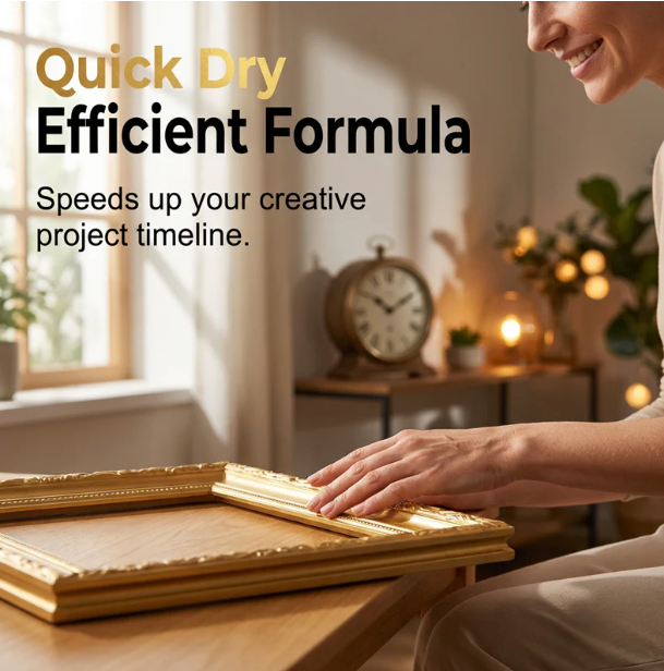 🔥While Supplies Last 40% OFF✨Loravian® Weather-Resistant, Multipurpose Water-Based Flash Gold Paint