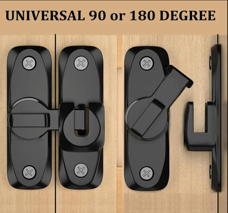 Loravian® 90°/180° Universal Barn Door Lock