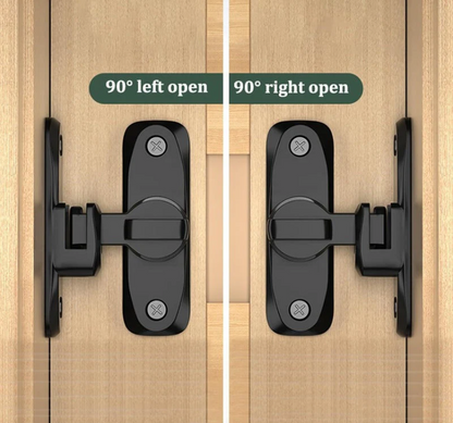Loravian® 90°/180° Universal Barn Door Lock