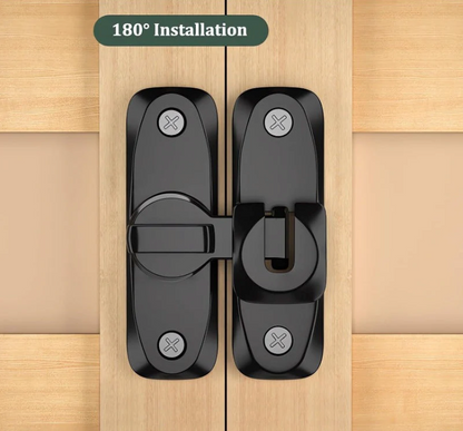 Loravian® 90°/180° Universal Barn Door Lock