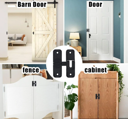 Loravian® 90°/180° Universal Barn Door Lock