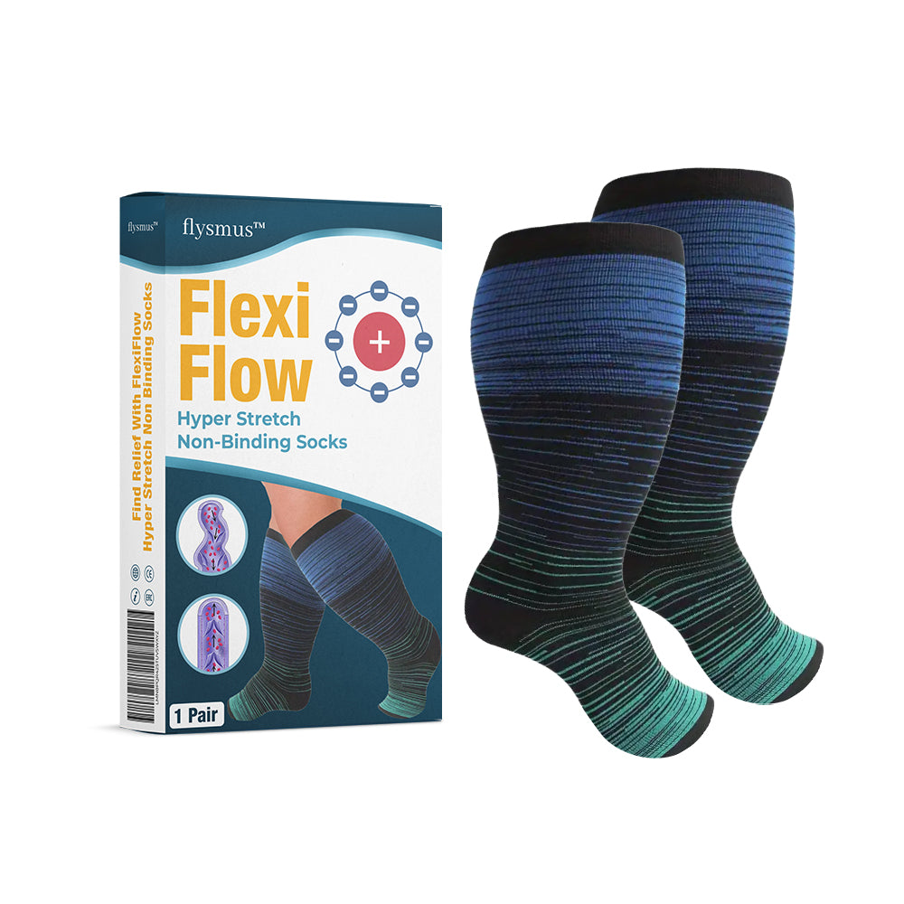 FlexiFlow Hyper Stretch Non Binding Socks