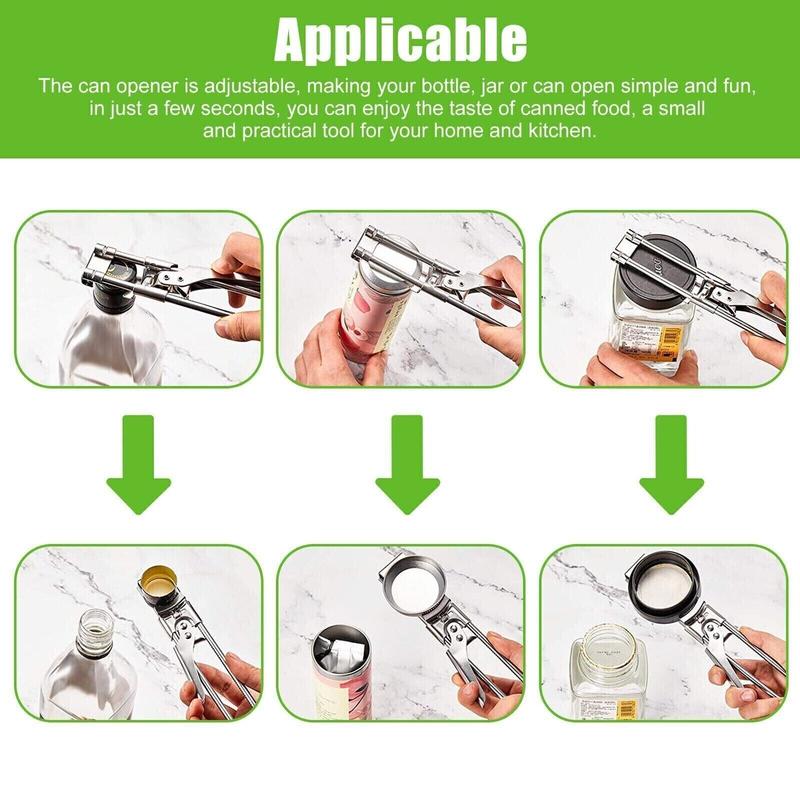 Loravian® Adjustable Stainless Steel Jar Opener