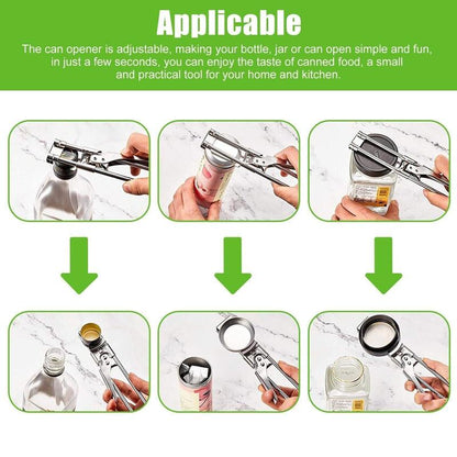 Loravian® Adjustable Stainless Steel Jar Opener