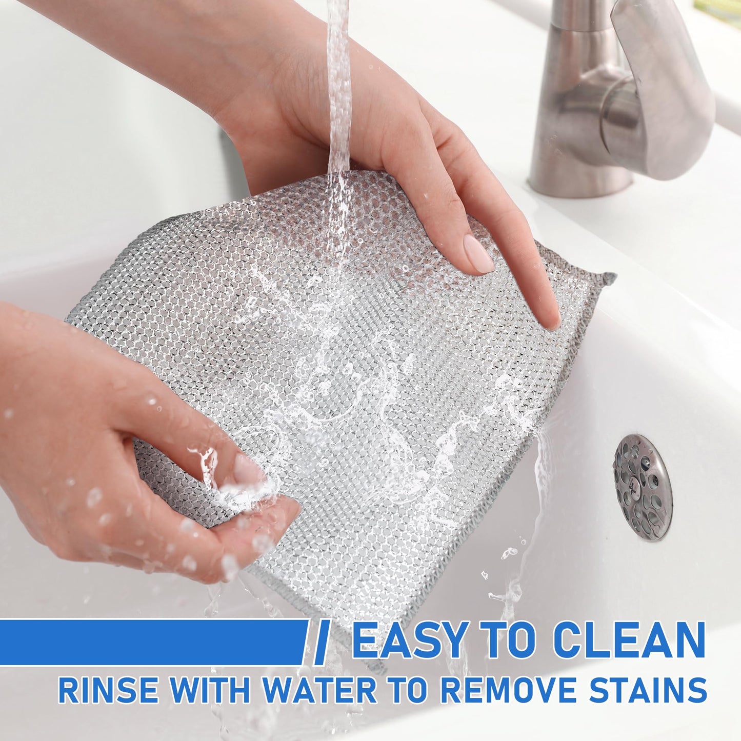 ✨Loravian® Reusable Diamond Weave Scrubber Cloths – Tough on Stains, Gentle on Surfaces
