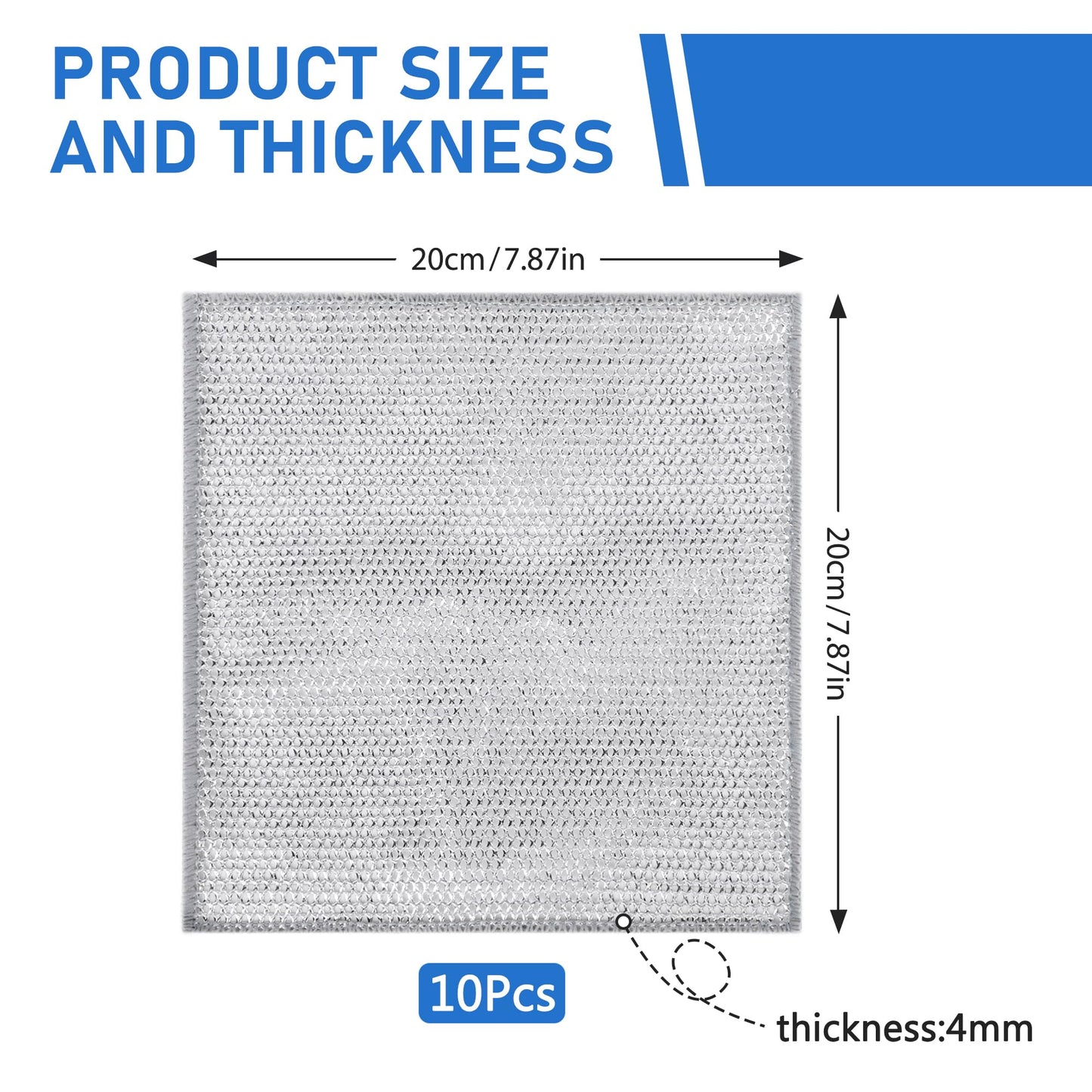 ✨Loravian® Reusable Diamond Weave Scrubber Cloths – Tough on Stains, Gentle on Surfaces