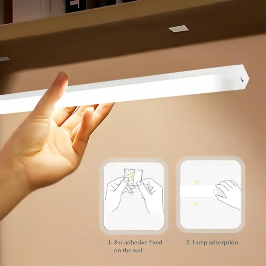 Loravian® Punch-free Smart Sensor Magnetic Rechargeable LED Lights