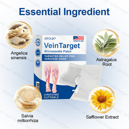 🇺🇸✅VeinTarget Microneedle Patch⚡Instant Relief, Long-Term Results