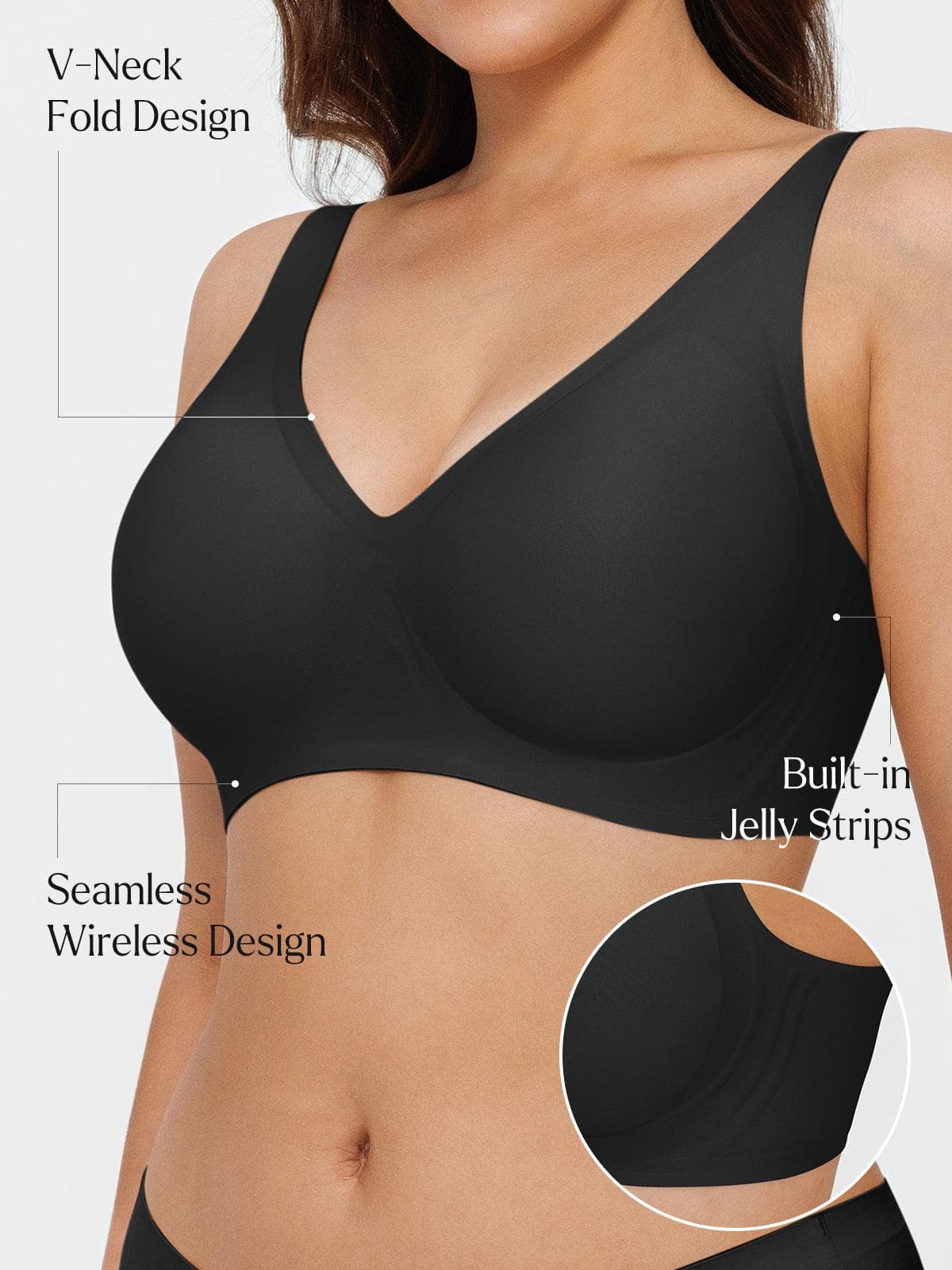 Loravian® JellySoft Everyday Plunge Bra