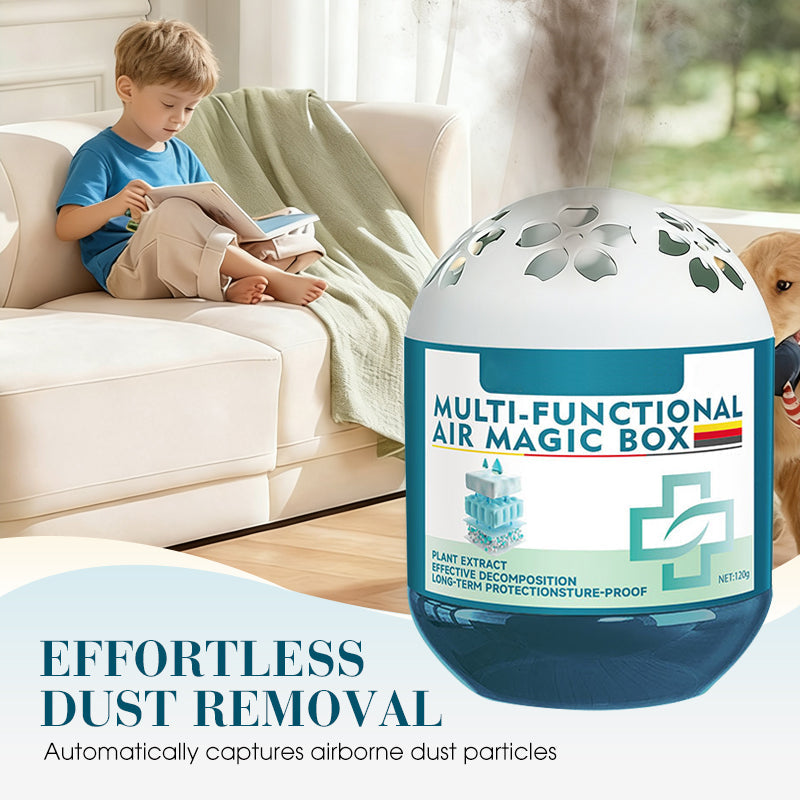 🔥 Limited-Time Pre-Sale⏰Loravian® Indoor Air Purification Dust Removal Magic Box🏠🌿
