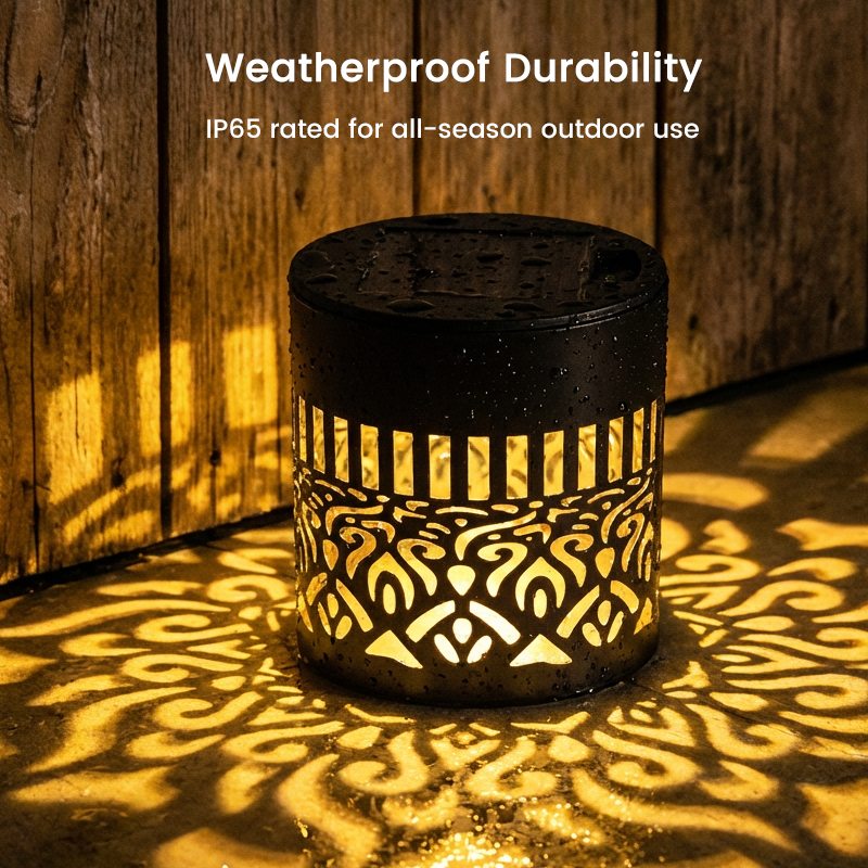 🌞 50% OFF NOW! 🌀Loravian® Solar Mandala Light – Stunning Pattern Projection, 2-in-1 Floor & Wall Design & IP65 Waterproof Auto On/Off 🌿