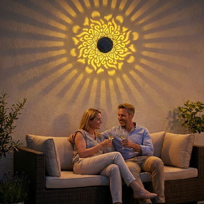 🌞 50% OFF NOW! 🌀Loravian® Solar Mandala Light – Stunning Pattern Projection, 2-in-1 Floor & Wall Design & IP65 Waterproof Auto On/Off 🌿