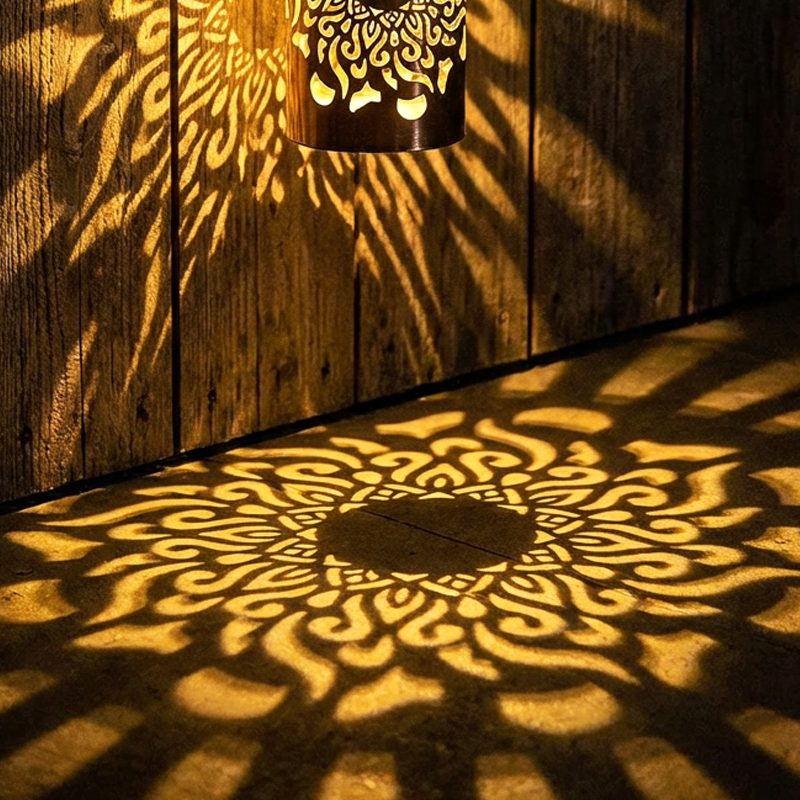 🌞 50% OFF NOW! 🌀Loravian® Solar Mandala Light – Stunning Pattern Projection, 2-in-1 Floor & Wall Design & IP65 Waterproof Auto On/Off 🌿