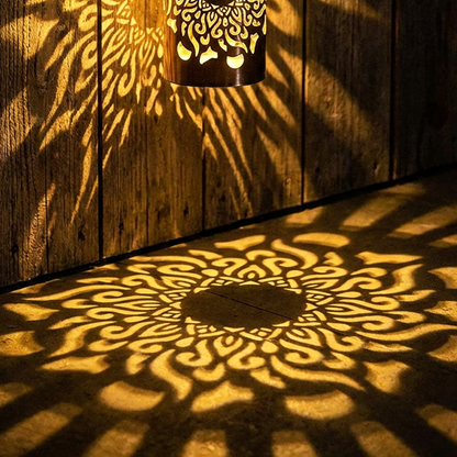 🌞 50% OFF NOW! 🌀Loravian® Solar Mandala Light – Stunning Pattern Projection, 2-in-1 Floor & Wall Design & IP65 Waterproof Auto On/Off 🌿