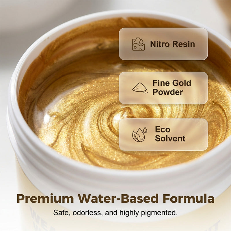 🔥While Supplies Last 40% OFF✨Loravian® Weather-Resistant, Multipurpose Water-Based Flash Gold Paint