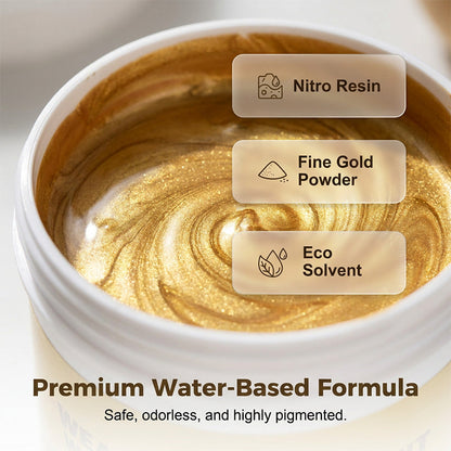 🔥While Supplies Last 40% OFF✨Loravian® Weather-Resistant, Multipurpose Water-Based Flash Gold Paint
