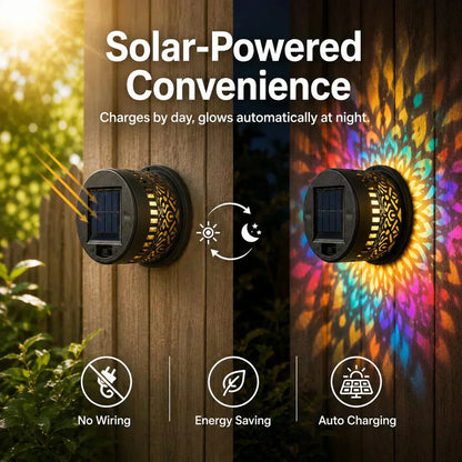 🌞 50% OFF NOW! 🌀Loravian® Solar Mandala Light – Stunning Pattern Projection, 2-in-1 Floor & Wall Design & IP65 Waterproof Auto On/Off 🌿