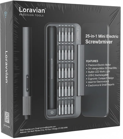 Loravian® 25-in-1 Mini Electric Screwdriver